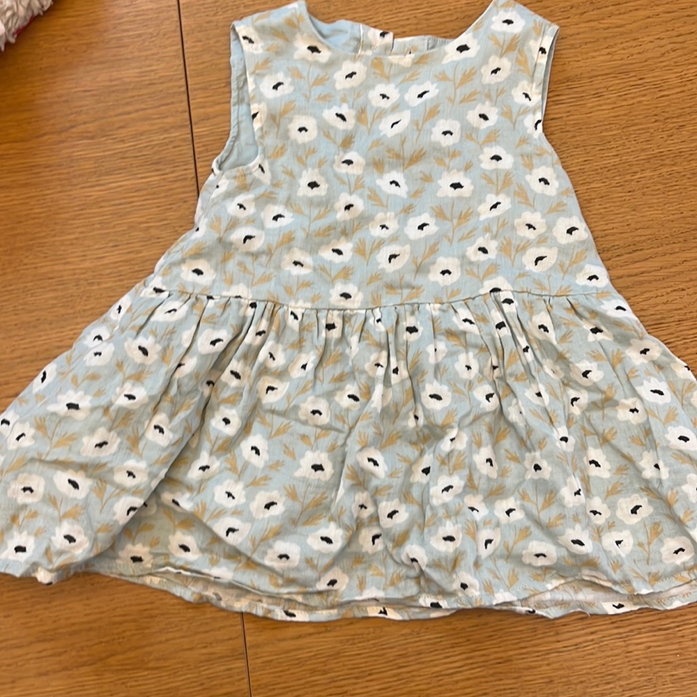 Rylee & cru linen dress 18-24 monthes